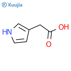 2-(1H-pyrrol-3-yl)acetic acid structure