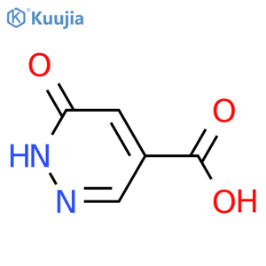 6-Oxo-1,6-dihydropyridazine-4-carboxylic acid structure