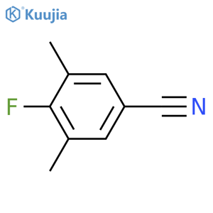 4-Fluoro-3,5-dimethylbenzonitrile structure