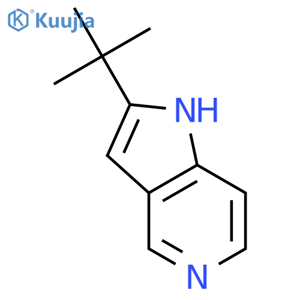 2-(tert-Butyl)-1H-pyrrolo[3,2-c]pyridine structure