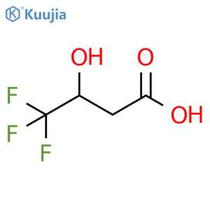 4,4,4-Trifluoro-3-hydroxybutanoic acid structure