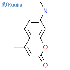 7-(Dimethylamino)-4-methylcoumarin structure