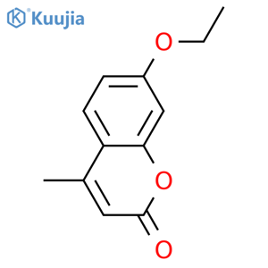 7-Ethoxy-4-methylcoumarin structure