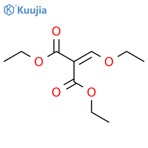 1,3-diethyl 2-(ethoxymethylidene)propanedioate structure