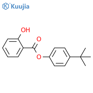 4-Tert-Butylphenyl salicylate structure