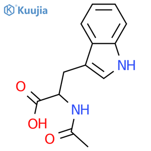 N-Acetyl-tryptophan structure