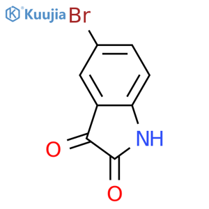 5-bromo-2,3-dihydro-1H-indole-2,3-dione structure