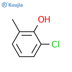 2-Chloro-6-methylphenol structure