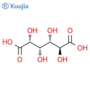 (2R,3S,4S,5S)-2,3,4,5-tetrahydroxyhexanedioic acid structure