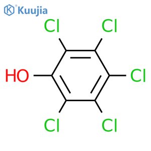 Pentachlorophenol structure