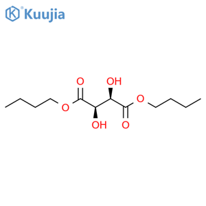 (2R,3R)-Dibutyl 2,3-dihydroxysuccinate structure