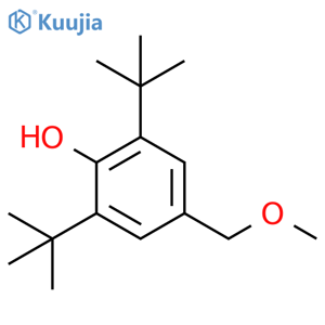 Phenol,2,6-bis(1,1-dimethylethyl)-4-(methoxymethyl)- structure