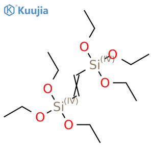 bis(triethoxysilyl)ethylene structure