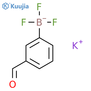 Potassium 3-formylphenyltrifluoroborate structure