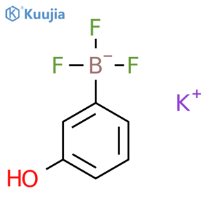 Potassium 3-hydroxyphenyltrifluoroborate structure