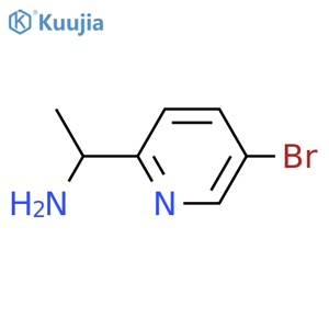 1-(5-Bromopyridin-2-yl)ethanamine structure