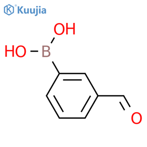 (3-formylphenyl)boronic acid structure