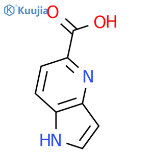 1H-Pyrrolo[3,2-b]pyridine-5-carboxylic acid structure