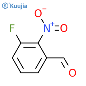 3-fluoro-2-nitrobenzaldehyde structure