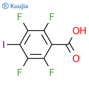 2,3,5,6-tetrafluoro-4-iodobenzoic acid structure