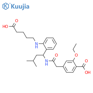 2-Despiperidyl-2-(5-carboxypentylamine) Repaglinide structure