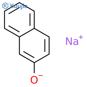 Sodium 2-naphtholate structure