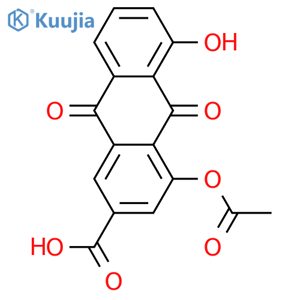 4-Acetyl Rhein structure