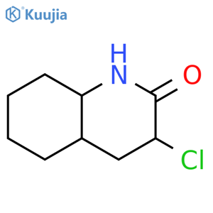 2(1H)-Quinolinone, 3-chlorooctahydro- structure