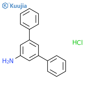 [1,1':3',1''-Terphenyl]-5'-amine, hydrochloride structure