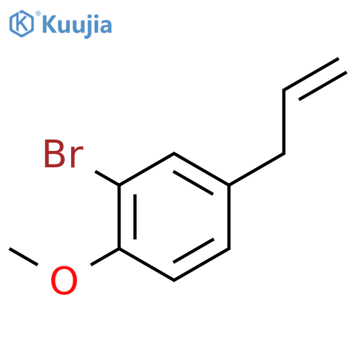 5-allyl-2-methoxybromobenzene structure