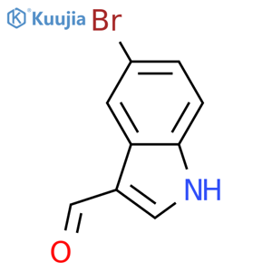 5-Bromo-1H-indole-3-carbaldehyde structure