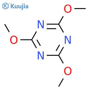 2,4,6-Trimethoxy-1,3,5-triazine structure