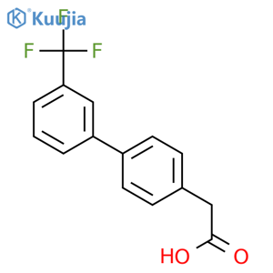 3'-(Trifluoromethyl)-biphenyl-4-acetic Acid structure