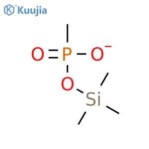 PHOSPHONIC ACID, METHYL-, MONO(TRIMETHYLSILYL) ESTER structure