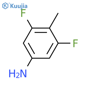 3,5-Difluoro-4-methylaniline structure