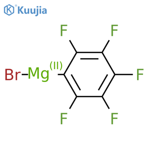 Magnesium,bromo(pentafluorophenyl)- structure