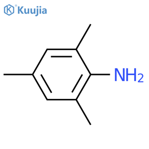 2,4,6-Trimethylaniline (Mesidine), ND25=1,4959 structure