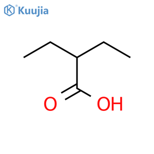 2-Ethylbutyric acid structure