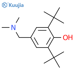 2,6-Di-tert-butyl-4-(dimethylamino)methylphenol structure