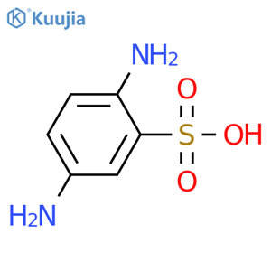 2,5-Diaminobenzenesulfonic acid structure