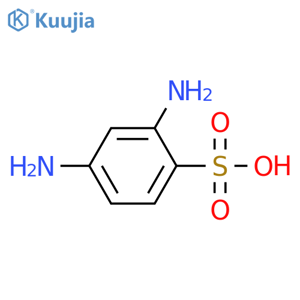 2,4-Diaminobenzenesulfonic acid structure