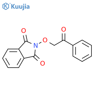 2-(2-oxo-2-phenylethoxy)-1H-isoindole-1,3(2H)-dione structure