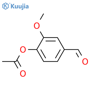 Vanillin acetate structure