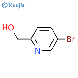 5-Bromo-2-hydroxymethylpyridine structure