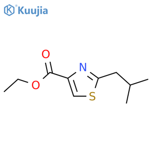 ethyl 2-isobutylthiazole-4-carboxylate structure