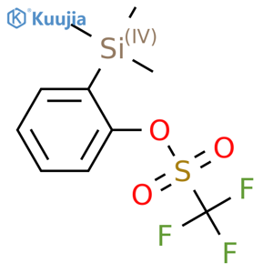 2-(Trimethylsilyl)phenyl trifluoromethanesulfonate structure