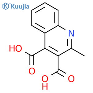 2-Methylquinoline-3,4-dicarboxylic acid structure