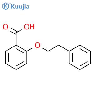 2-(2-Phenylethoxy)benzoic Acid structure