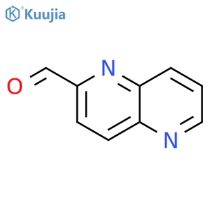 1,5-naphthyridine-2-carbaldehyde structure