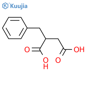 2-Benzylsuccinic acid structure